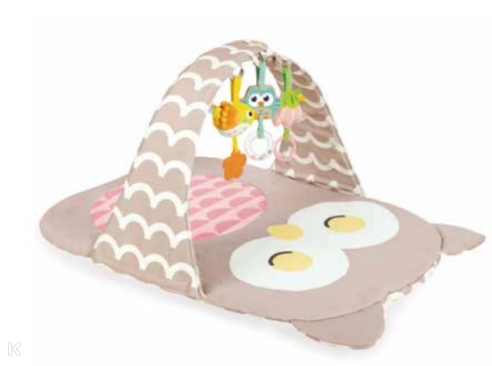 貓頭鷹搖鈴健力架_Owl Bed Oscar_E8535