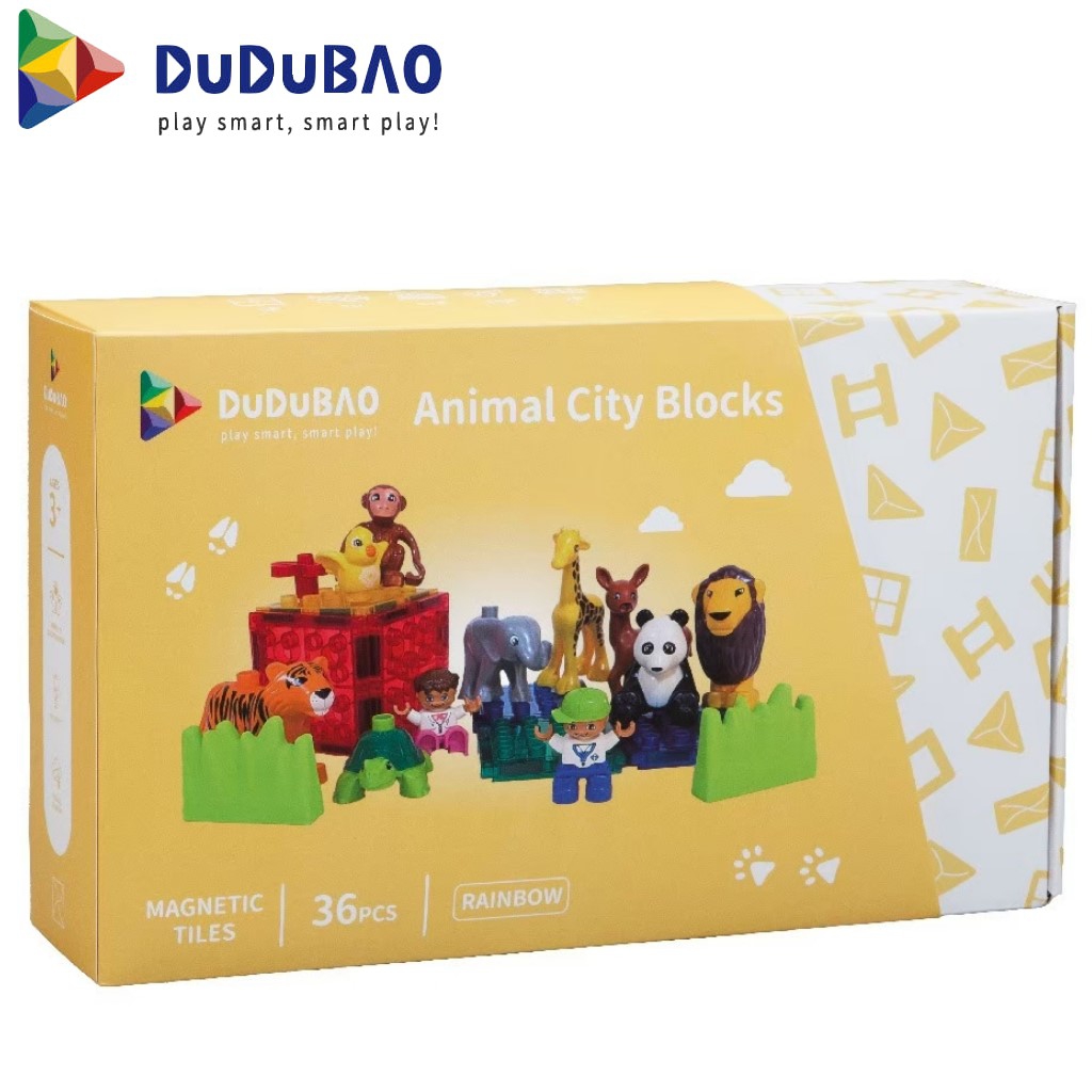 DUDUBAO磁力片－動物城市36PCS__DU0073