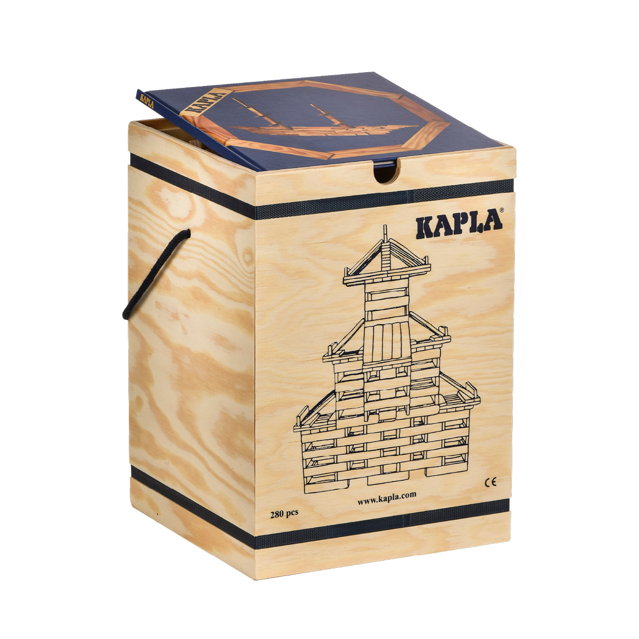 FAP-K-280-B - KAPLA280 積木盒-#2 藍 (280PCS)