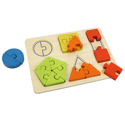 形狀拼接學習板_Shape Learning Jigsaw Puzzle_ME03737