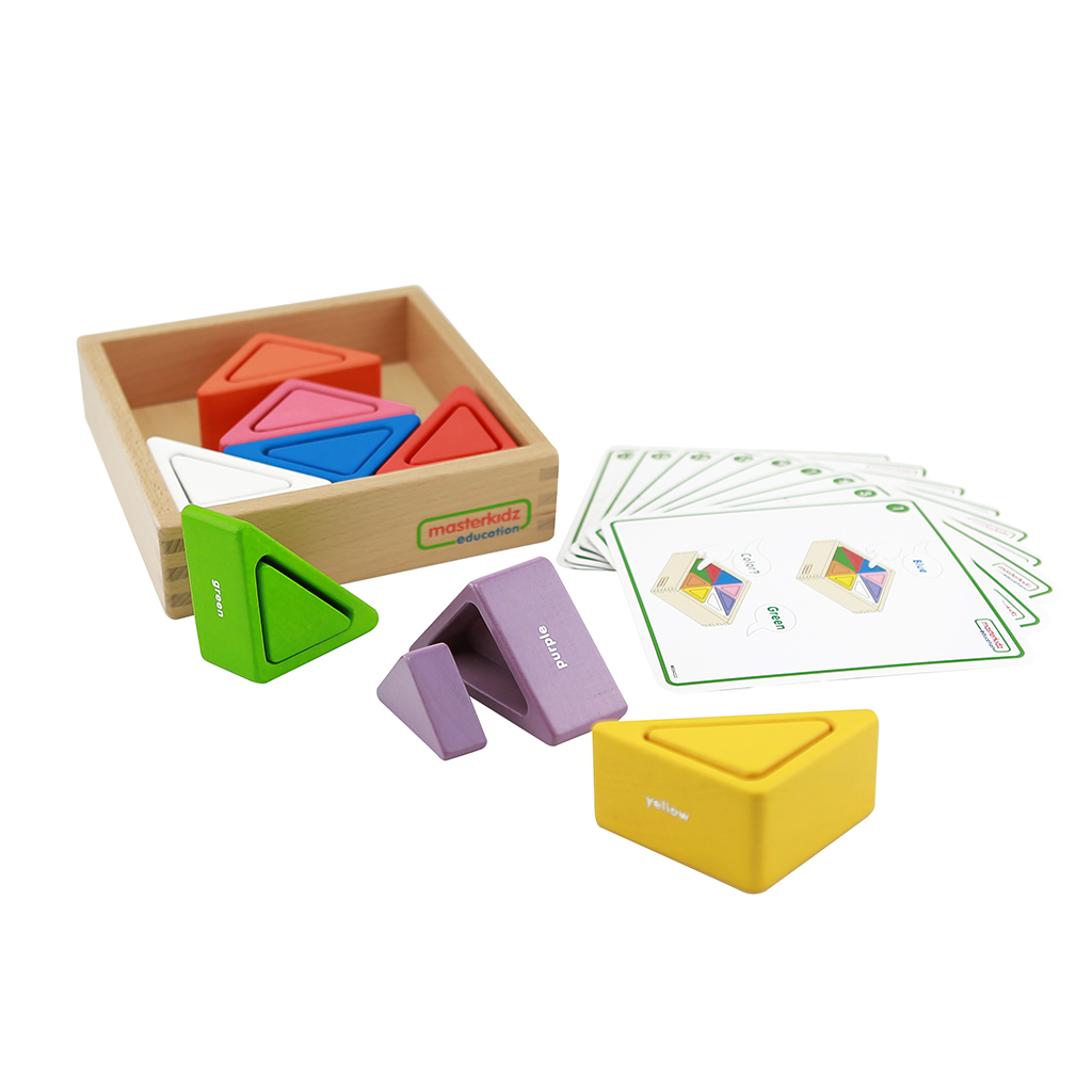 ME04222 - 三角形顏色配對遊戲盒