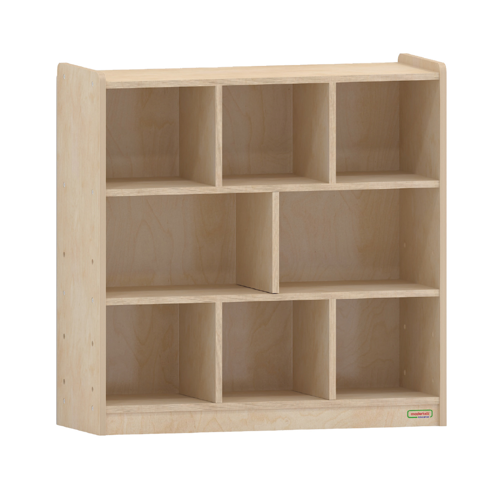 800H x 800L 木背板八格櫃_800H x 800L 8 Compartment Shelving Unit - Wooden Back_ME08992