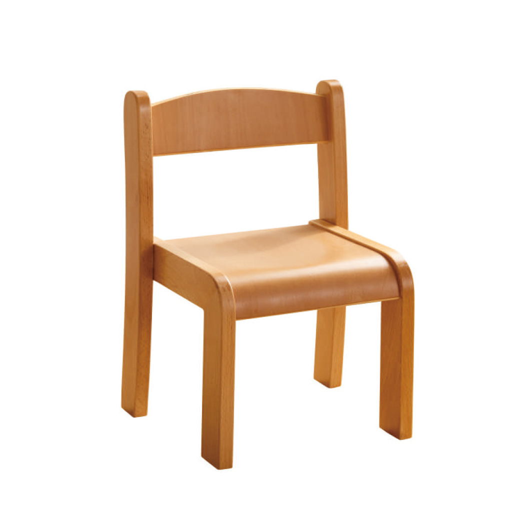 可堆疊櫸木椅(30cm)_300H Beech Wood Chair_ME10445