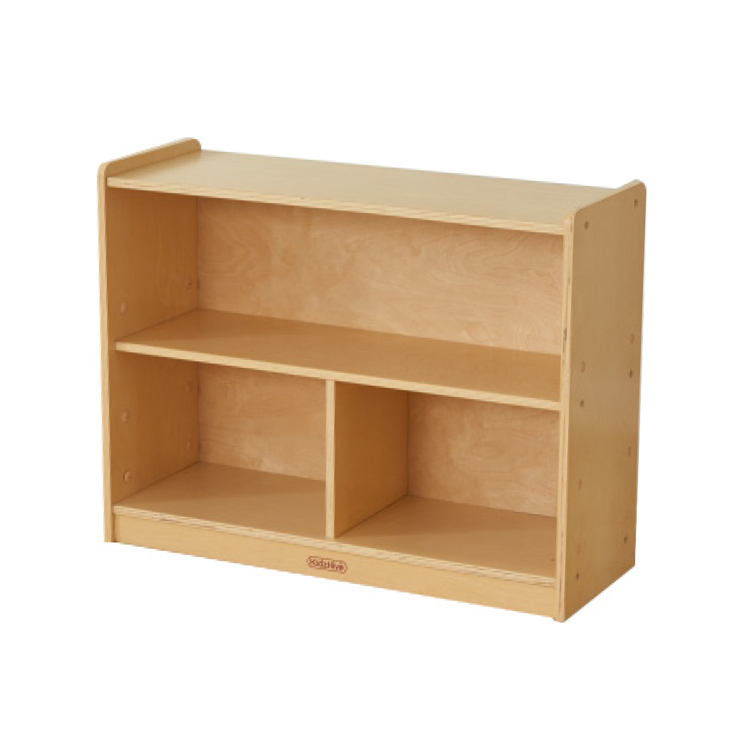 620H x 800L 木背板三格櫃_620H x 800L 3-Compartment Shelving Unit - Wooden Back_ME10599