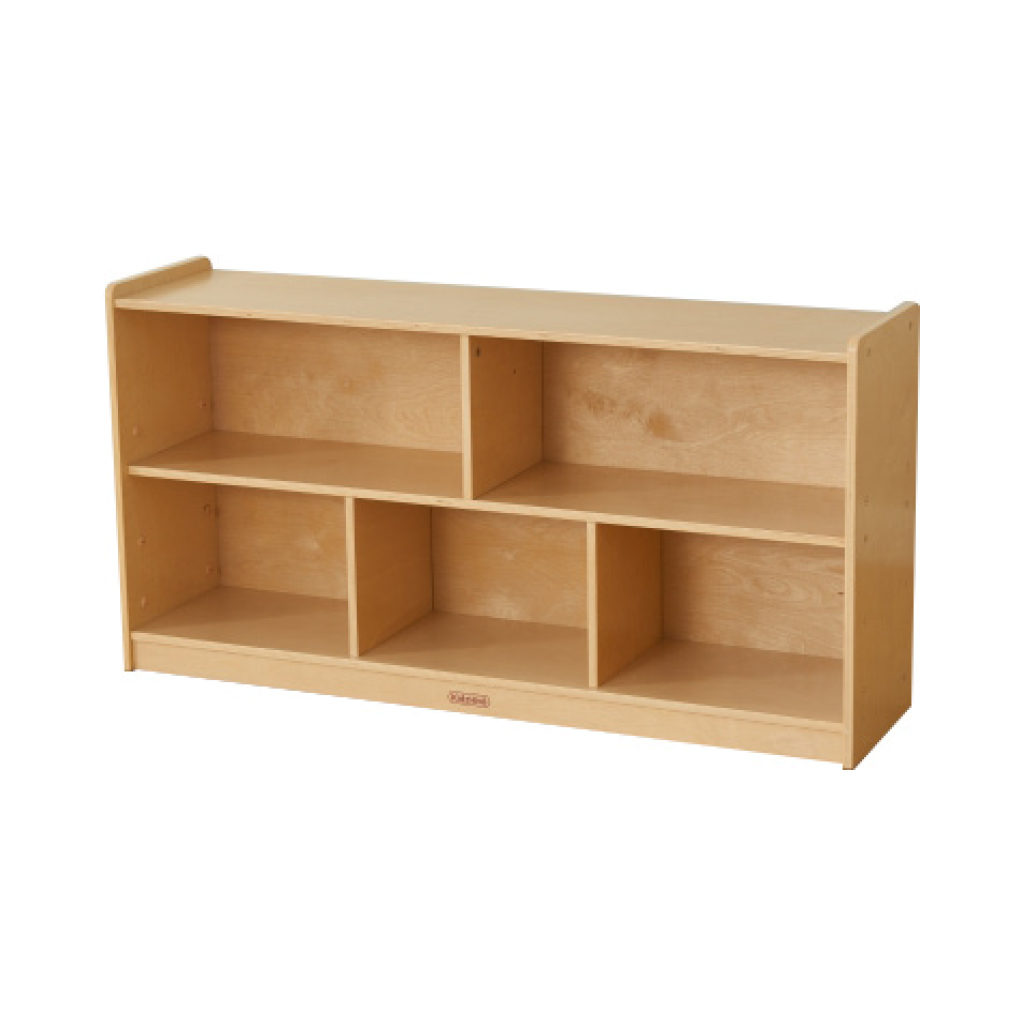 620H x 1200L 木背板五格櫃_620H x 1200L 5-Compartment Shelving Unit - Wooden Back _ME10650