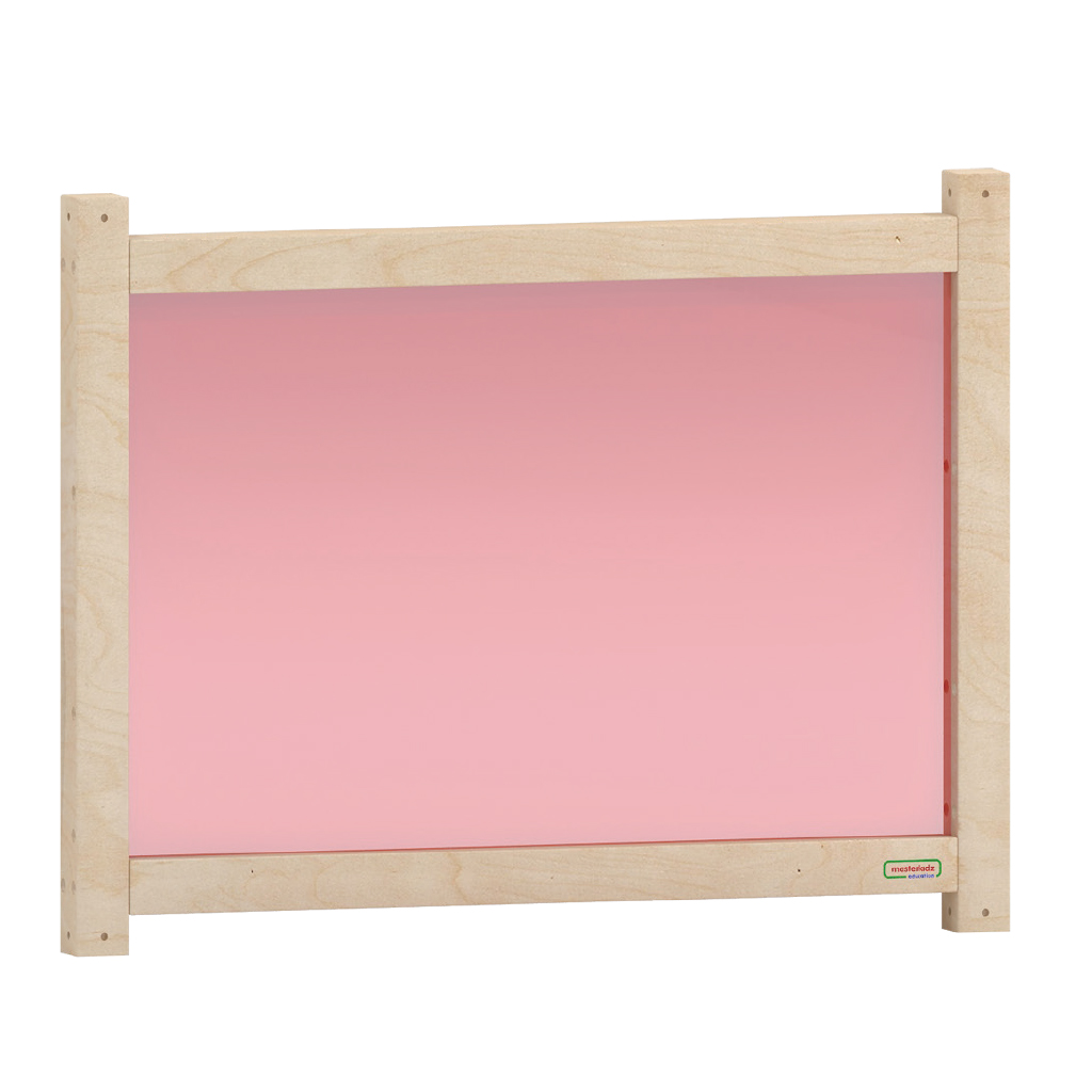 620H x 800L 彩色透視耐刮屏風-紅色_620H x 800L Divider Panel - Translucent Red_ME10711