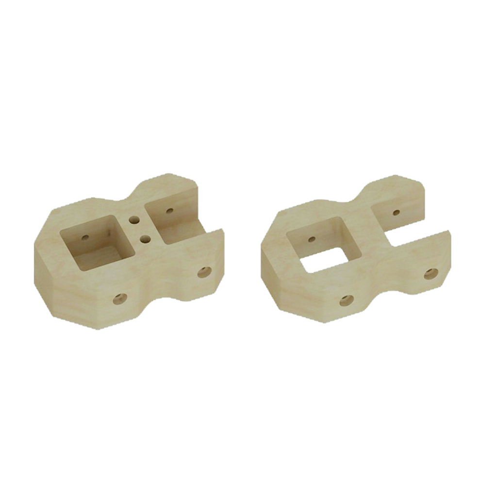 雙孔連接器 - 連接牆邊_Type I Connector 2-Piece Set - Panel to Wall _ME10766