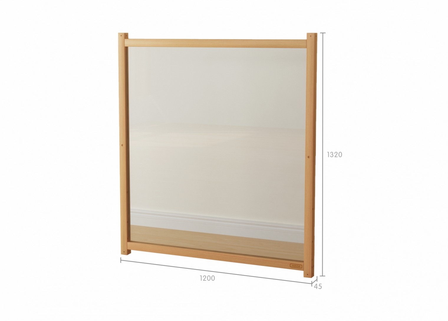 1320H x 1200L 透明塗鴉牆屏風_1320H x 1200L Divider  -  Acrylic Painting Wall_ME24213