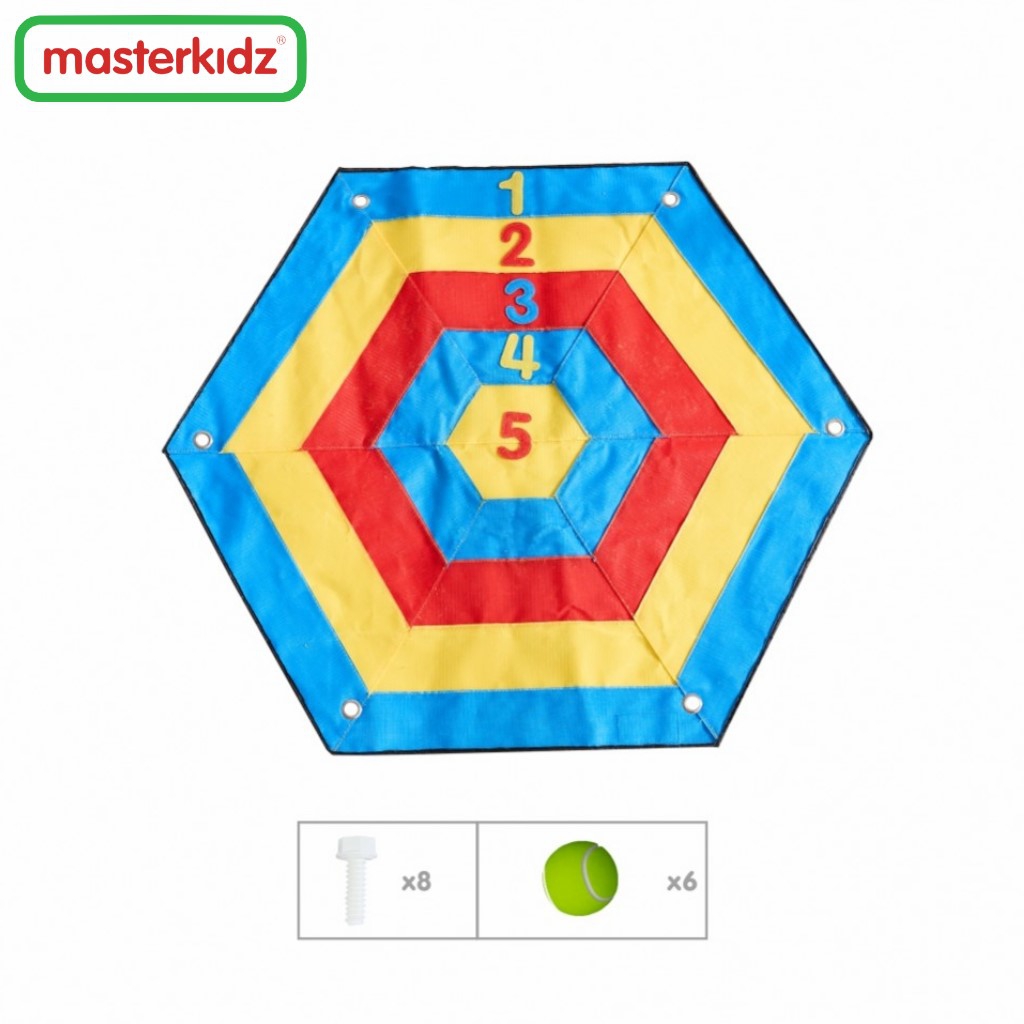 六邊形黏靶_Giant Velcro Darts Target_ME35080
